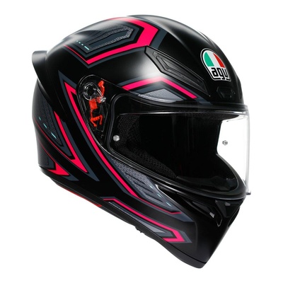 AGV K1S Sling Full Face Helmet - Matte Black/Pink