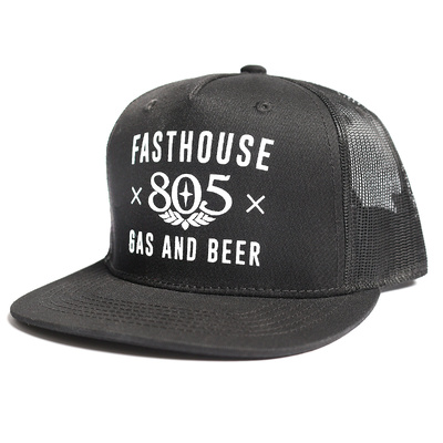 Fasthouse 805 Gas & Beer Hat - Black