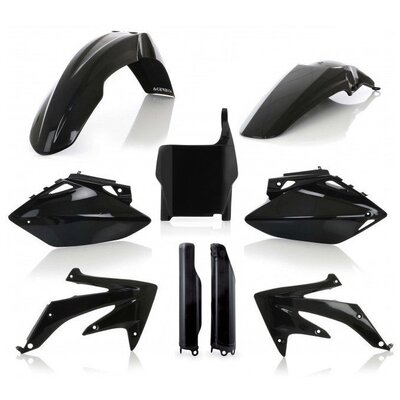 ACERBIS PLASTIC KIT FULL HONDA CRF 450 05-06 BLACK