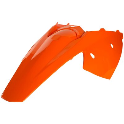 ACERBIS REAR FENDER SIDE PANELS KTM EXC EXCF 04-07 ORANGE