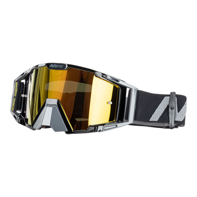 Nitro NV-100 MX Goggle - Grey/Black