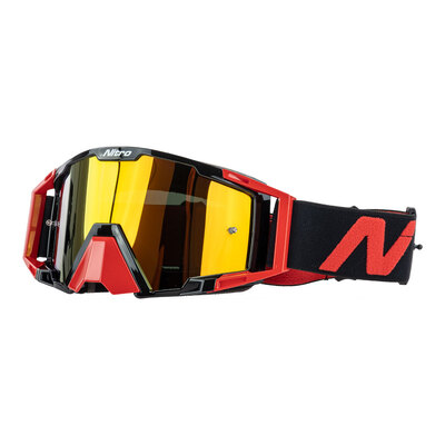 Nitro NV-100 MX Goggle - Red/Black