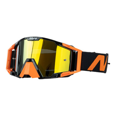 Nitro NV-100 MX Goggle - Orange/Black