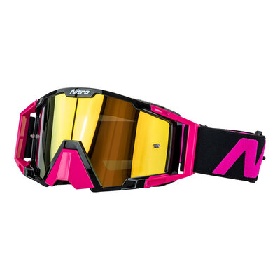 Nitro NV-100 MX Goggle - Pink/Black