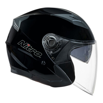 Nitro X780S Gloss Helmet - Black