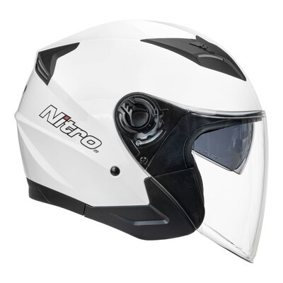 Nitro X780S Gloss Helmet - White