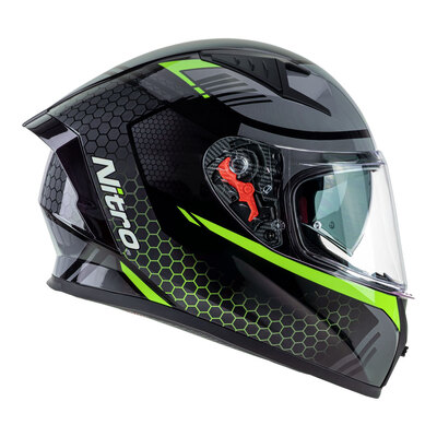 Nitro N501 DVS Helmet - Black/Green