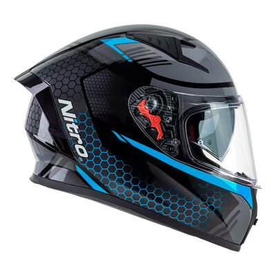 Nitro N501 DVS Helmet - Black/Blue