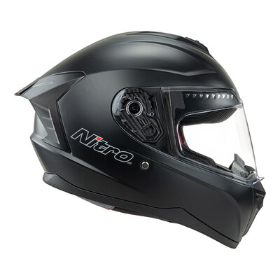 Nitro N700 Satin Helmet - Black