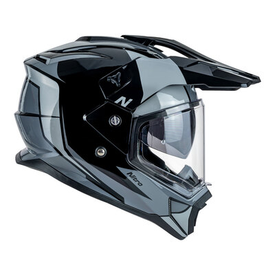 Nitro MX780 Adventure Helmet - Black/Grey