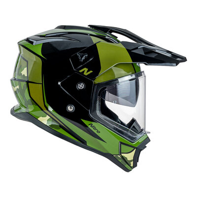 Nitro MX780 Adventure Helmet - Green Camo