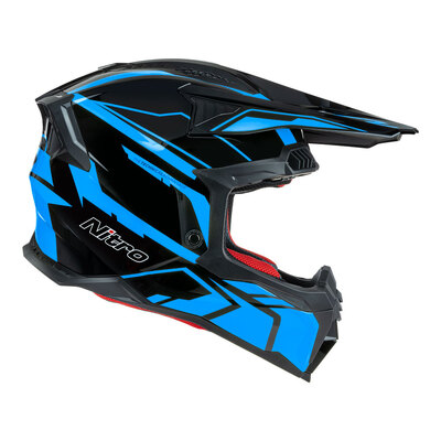 Nitro MX710 Shard II Helmet - Blue/Black