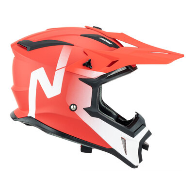 Nitro MX760 Satin Helmet - Red/White