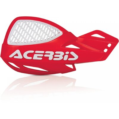 ACERBIS HANDGUARDS UNIKO VENTED RED WHITE