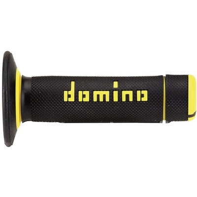 Domino Grips Mx A020 Half Waffle Yellow Black