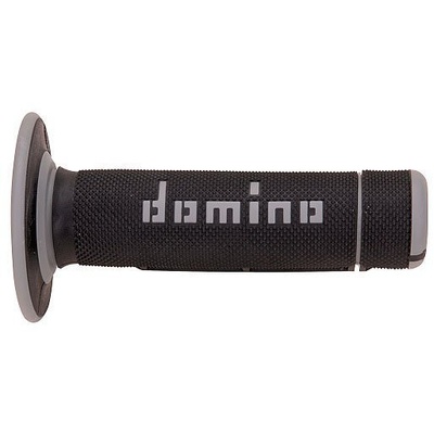 Domino Grips Mx A020 Half Waffle Black Silver