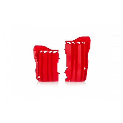 UFO Plastic Radiator Louvers - Honda Cfr450R/450Rx 17-19 - Red