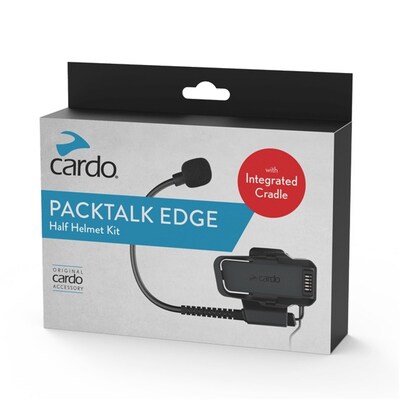 Cardo Packtalk Edge Half Helmet Kit