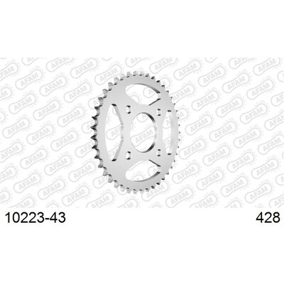 AFAM S43 428 Honda Rear Sprocket