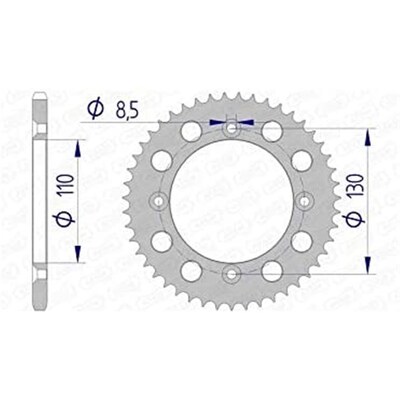 AFAM A54 420 Honda Cr80 87_/150 07_ Sc