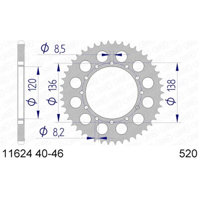 AFAM Spkt A41 Rc45 520