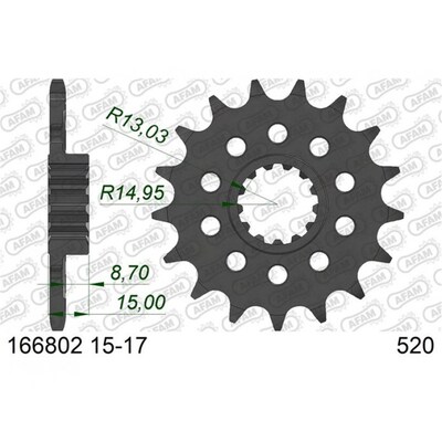 AFAM 17T 520 BMW S1000Rr New