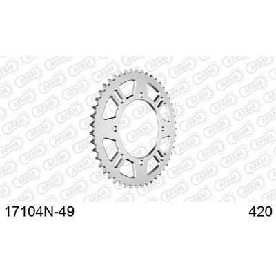 AFAM A49 420 Kawasaki KX80/85 - 86- SC