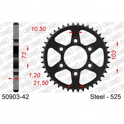 AFAM S42 525 Ducati 1158 V4 Multi OEM