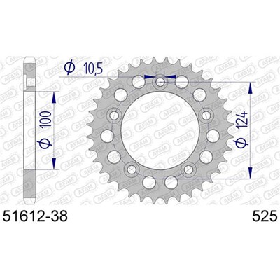 AFAM A38 525 Ducati 749 R/S