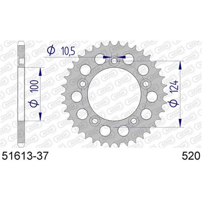 AFAM A37T 520 Conv 749/999 Alloy