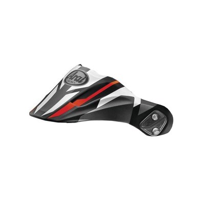 ARAI XD-4 R/MENT PEAK DEPART GRY/RED