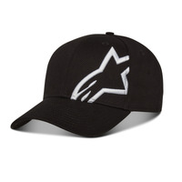 Alpinestars Corp Snap 2 Hat - Black/White - OS