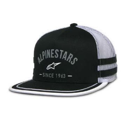 Alpinestars Backline Trucker Hat - Black/White/Grey