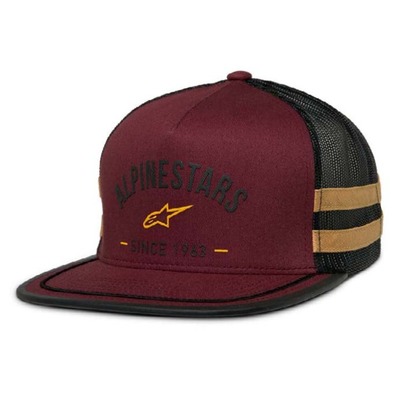 Alpinestars Backline Trucker Hat - Brick/Black/Mustard