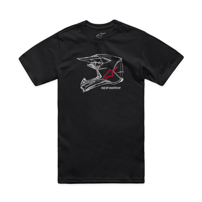 Alpinestars Mx Helmet Csf Tee - Black