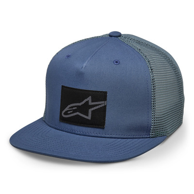 Alpinestars Sussed Trucker Hat - Blue/Green - OS