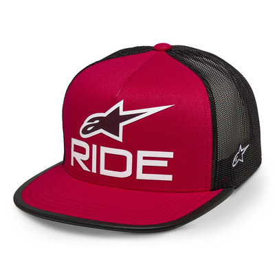 Alpinestars Ride 4.0 Trucker Hat - Red/Black/White - OS