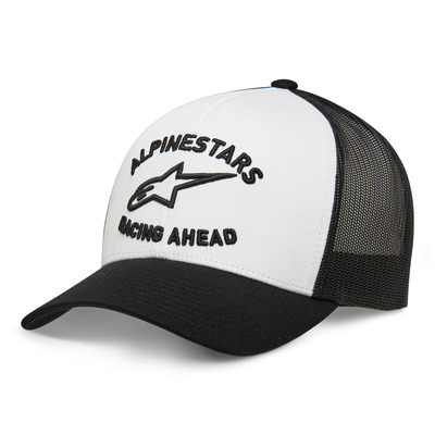 Alpinestars Triple Trucker Hat - White/Black - OS