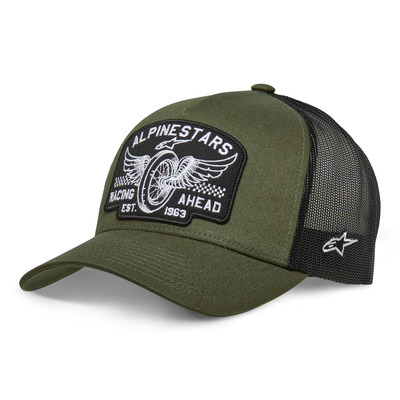 Alpinestars Heritage Patch Trucker Hat - Military Black - OS