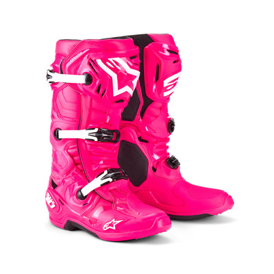 Alpinestars Tech 10 Boots  - Diva Pink/White