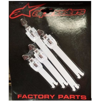 Alpinestars Strap Set Tech 7 5 3 White 14 - White - OS