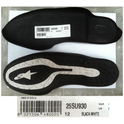 Alpinestars Smx-R Sole - Black/White