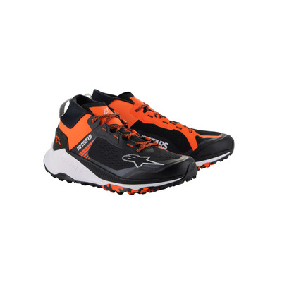 Alpinestars Meta XR V2 Shoes - Black/Orange/White