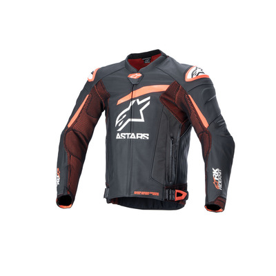 Alpinestars Gp-R V4 Rideknit Leather Jacket - Black/Red/White