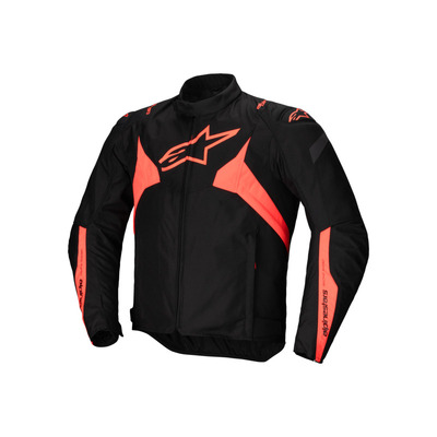 Alpinestars T Jaws V4 Weatherproof Jacket - Black/Fluro Red