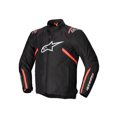 Alpinestars T SPS V2 Weatherproof Jacket - Black/White/Fluro Red