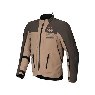 Alpinestars AMT8 Stretch Drystar XF Jacket - Dark Brown/Dark Khaki