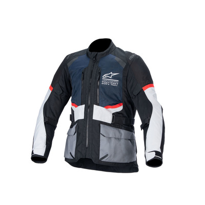 Alpinestars Andes Air Drystar Jacket - Deep Blue/Black/Ice Grey