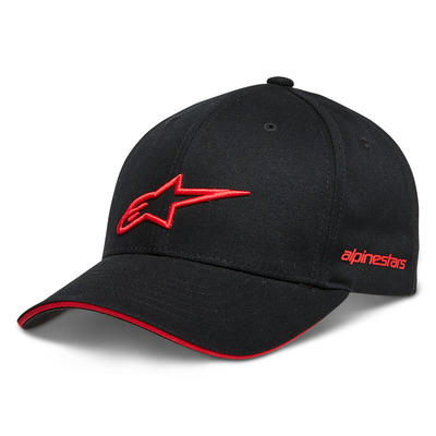 Alpinestars Rostrum Hat - Black/Red - OS