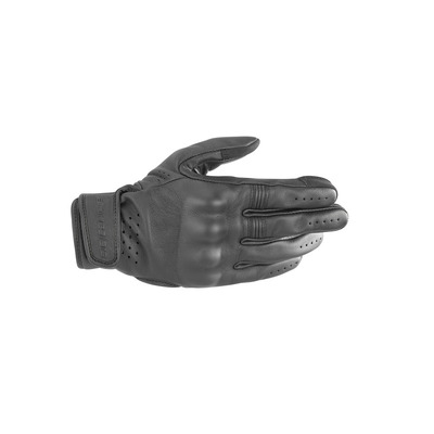 Alpinestars Dyno Leather Gloves - Black/Black